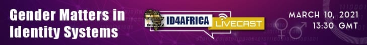 ID4Africa Livecast: Gender Matters in identity Systems