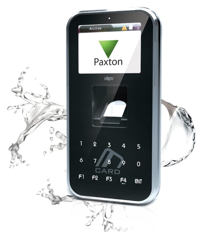 The AC5000 Fingerprint Reader from ViRDI can Integrate With Paxton Net2 Software