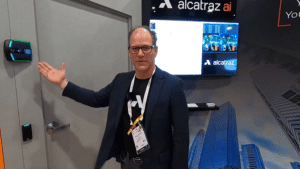 ISC West: Alcatraz AI's Greg Sarrail Demonstrates Biometric Anti-tailgating Tech