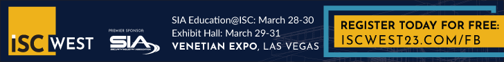 ISC West 2023 Banner Ad