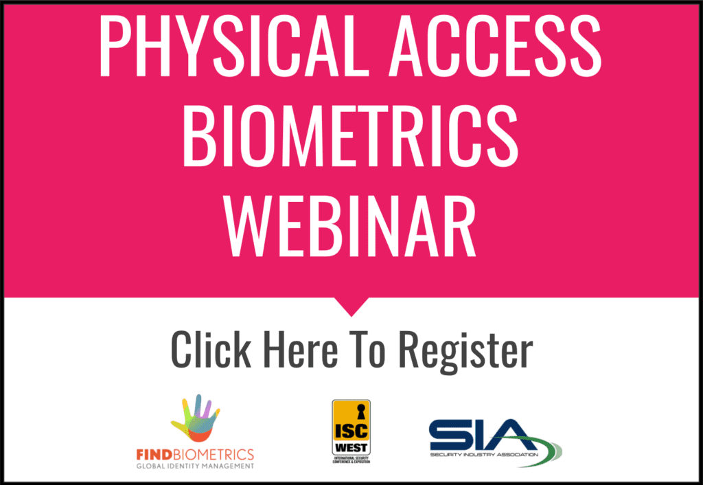 SIA to Lend Expertise to Biometric Access Control Webinar