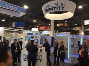 Princeton Identity showcased its new IOM Access200 solution and showed off its recent Samsung Galaxy S8 iris recognition integration.