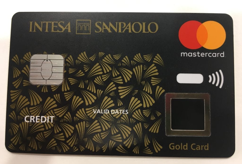 Major Italian Bank to Trial Gemalto's Biometric Mastercard