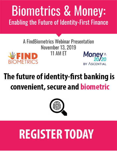 [WEBINAR ANNOUNCEMENT] Biometrics & Money: Enabling the Future of Identity-First Finance